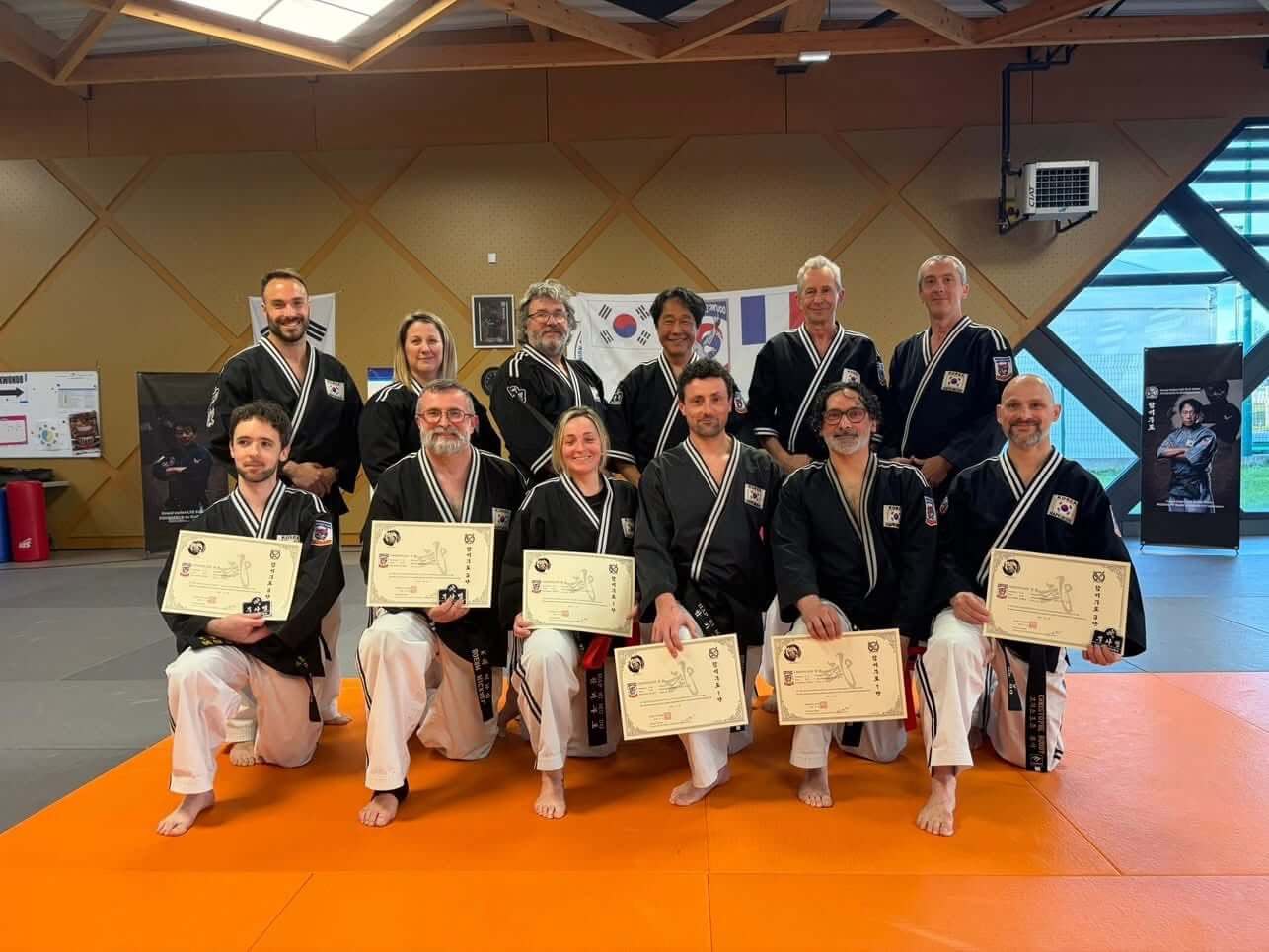 Passage de 1er dan hapkimudo